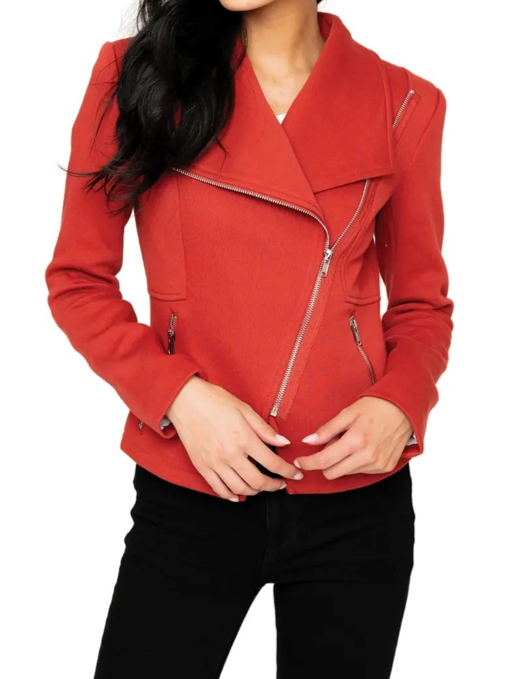 Gibsonlook Moto Jacket In Ginger